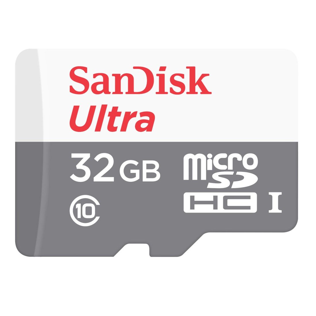 SanDisk Ultra MicroSD Card (with Adapter) - 32GB, Class 10, UHS-I