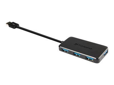 Hub Transcend HUB2 - Concentrador 4 puertos USB 3.0 SuperVelocidad