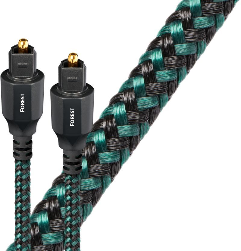 AudioQuest Forest - Digital Audio Cable (Optical) - TOSLINK Male to Male - 3 ft - Optical Fiber