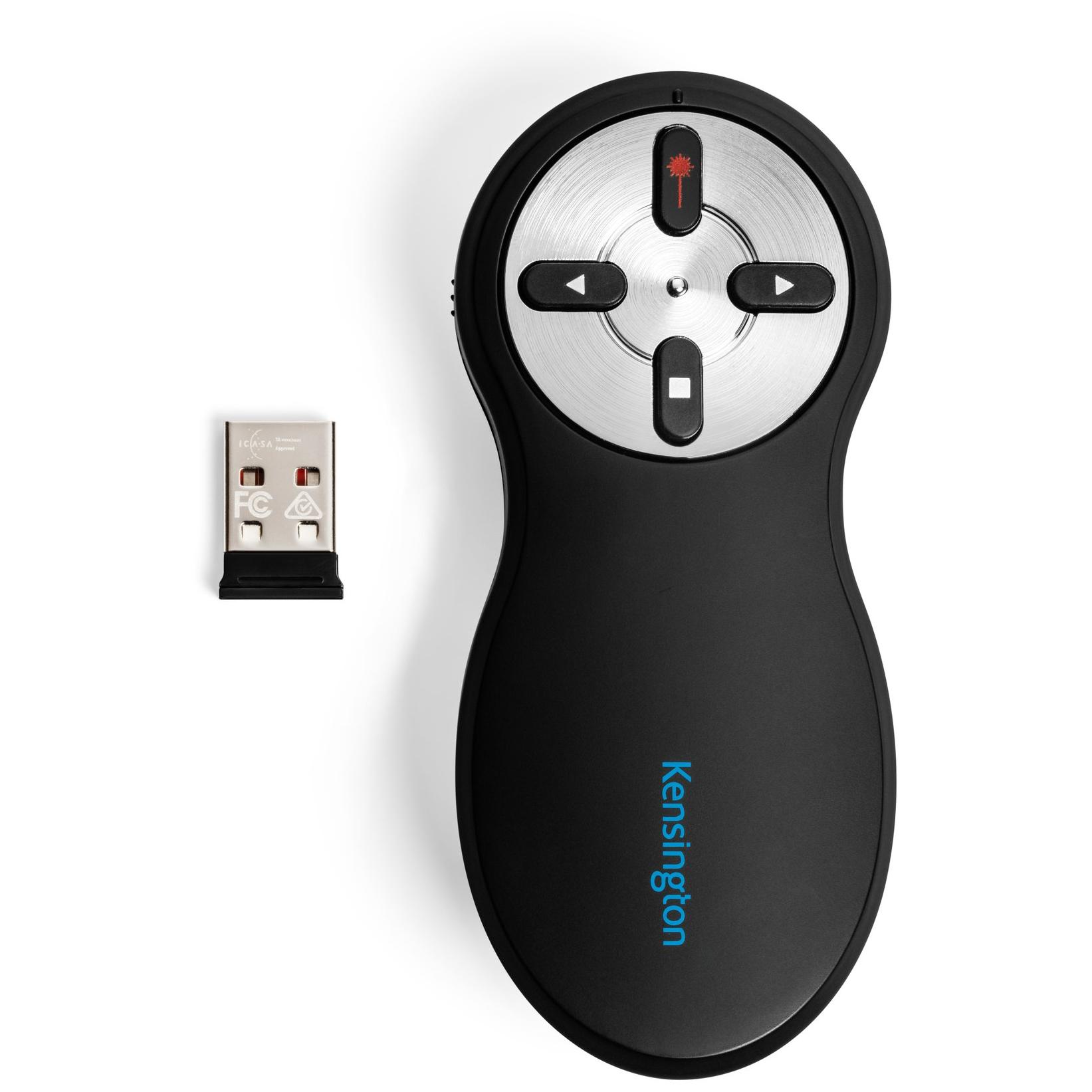 Kensington Wireless Presentation Remote with Red Laser Pointer