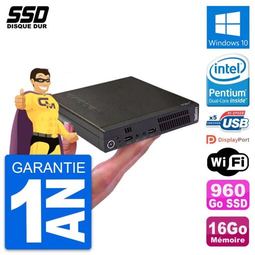 Lenovo M72e Tiny USFF Ultra Mini PC