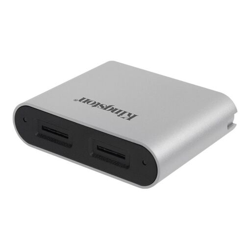 Lector de tarjetas Kingston Workflow - USB-C 3.2 Gen 1 (microSDHC UHS-I/II, microSDXC UHS-I/II)