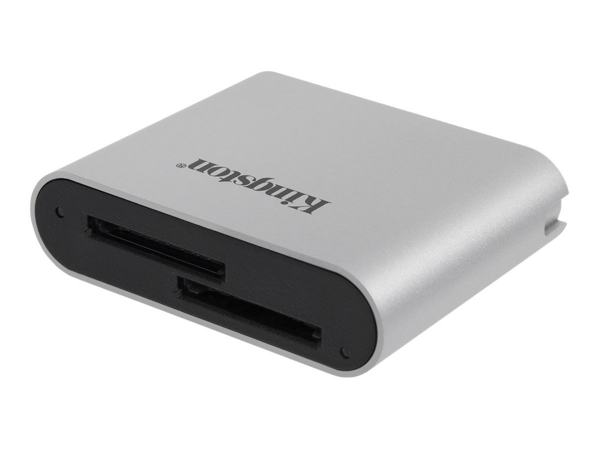 Kingston Workflow Card Reader (SDHC UHS-I, SDHC UHS-II, SDXC UHS-I, SDXC UHS-II) - USB-C 3.2 Gen 1