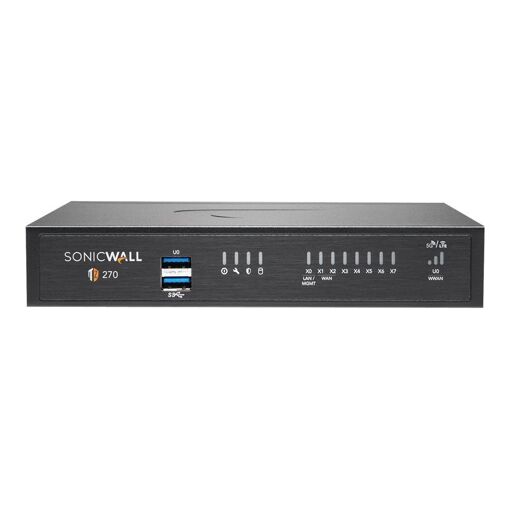 SonicWall TZ270 - Edición Esencial - Aparato de seguridad de 1 GbE