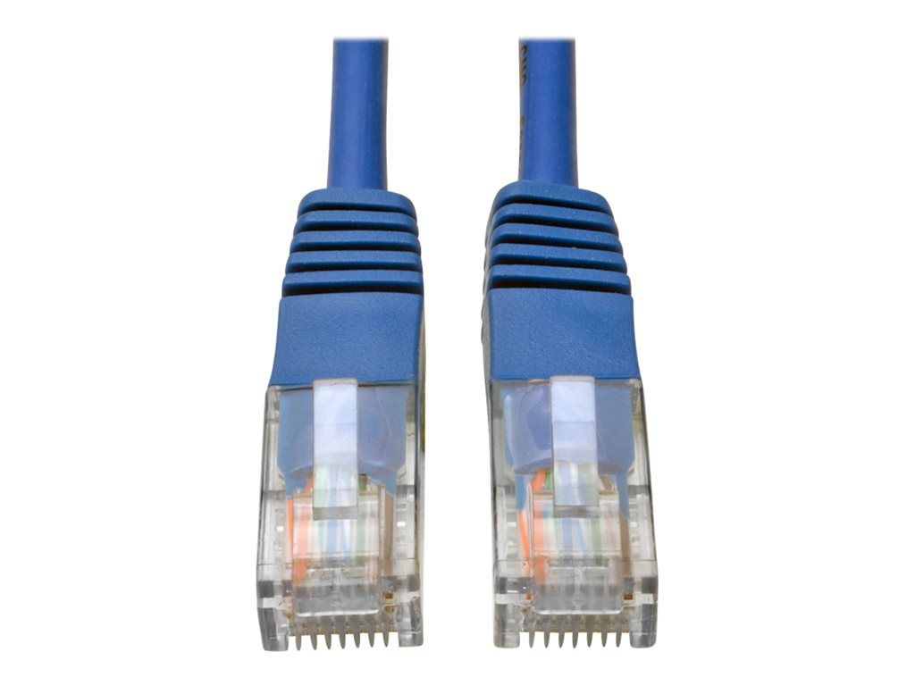 Eaton Tripp Lite Cat5e 350MHz Molded Ethernet Cable, Blue, 7 ft.