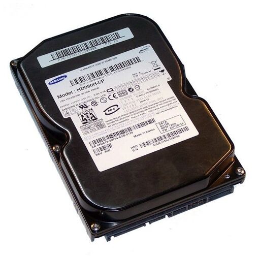 Disque dur Samsung 3,5'' - HD080HJ/P - 80 Go - SATA - 7200 tr/min - 8 Mo de cache