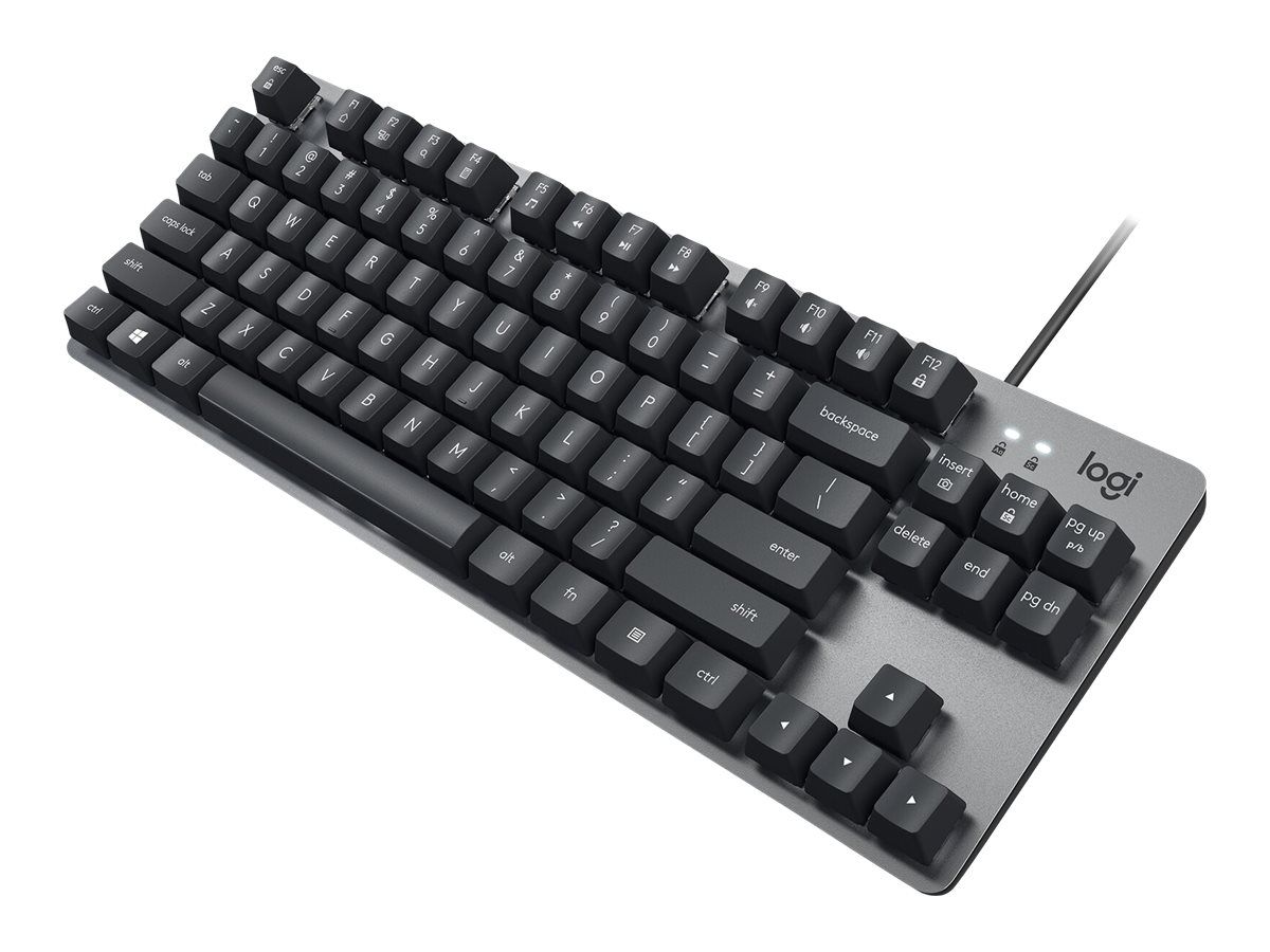 Logitech K835 TKL Keyboard - USB - TTC Switch - Graphite/Slate Grey
