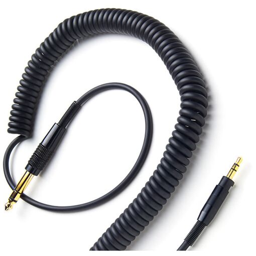 Cable estéreo V-MODA CoilPro - Negro (3,65 m)
