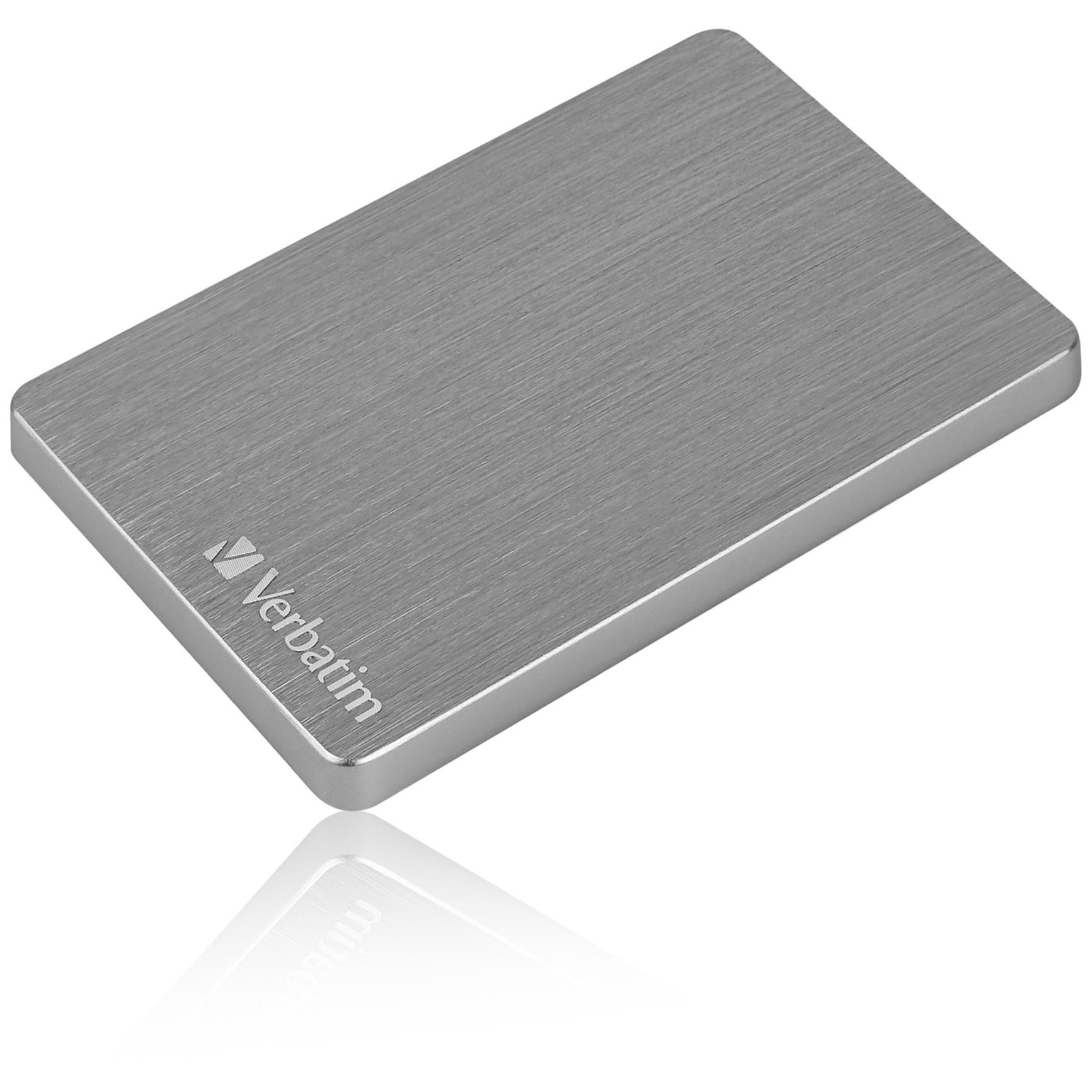 Verbatim Store 'n' Go ALU 1TB Portable Hard Drive - Grey