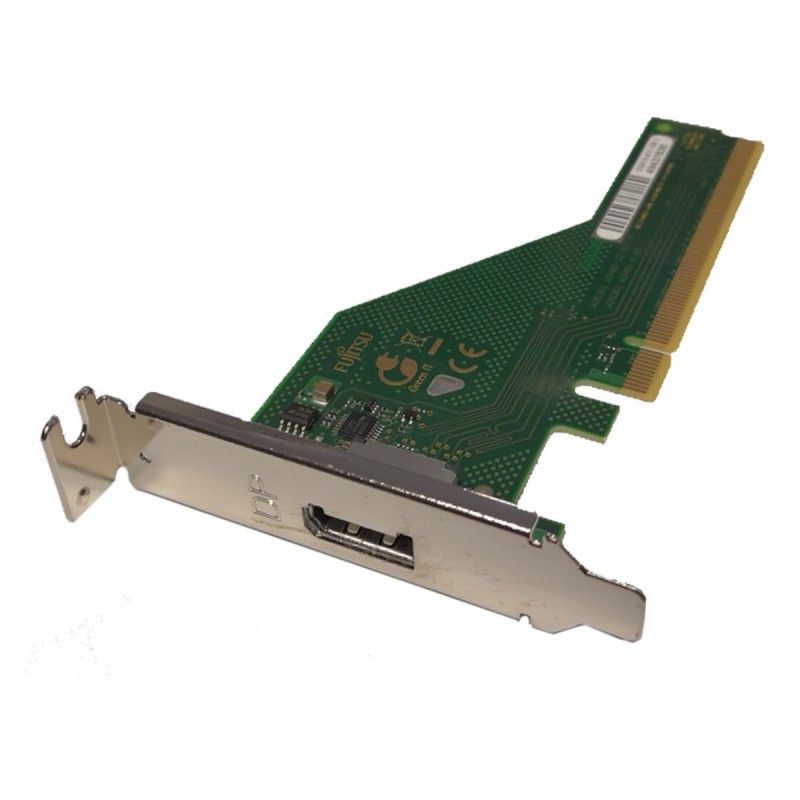 Fujitsu DisplayPort Adapter Card D3213-A11 GS1 PCI-Express x16 Low Profile