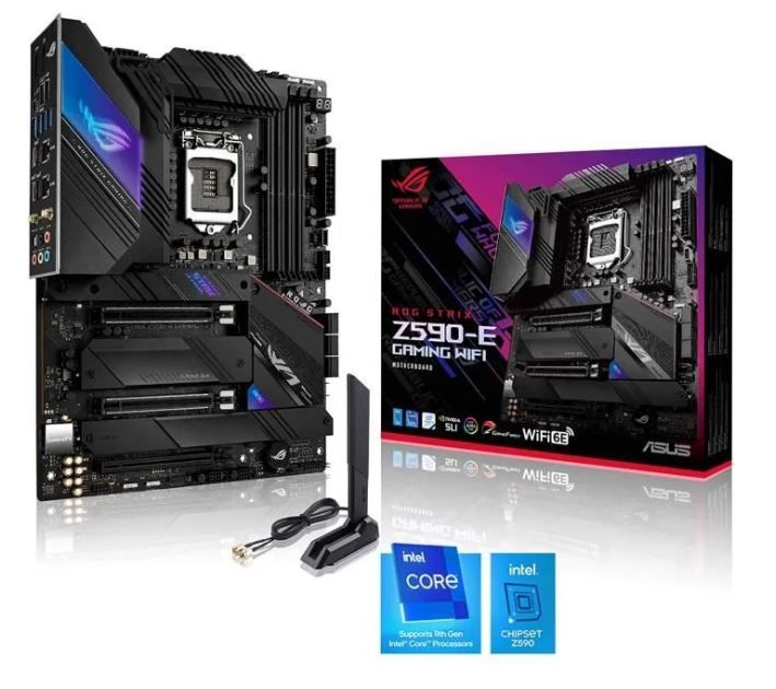 ASUS ROG Strix Z590-E Gaming WiFi Motherboard