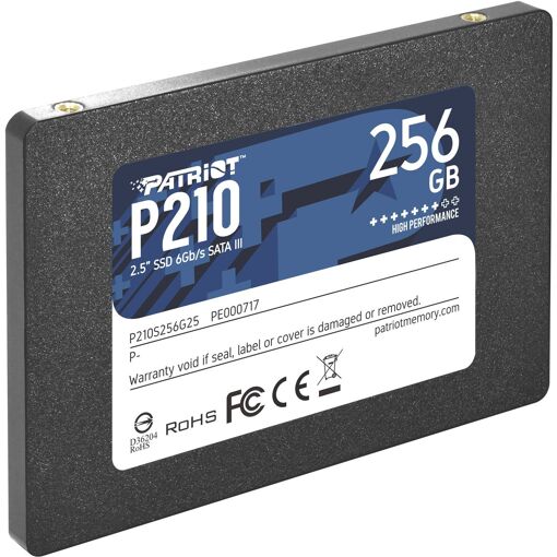 Patriot Memory P210 256GB 2.5-inch SATA III SSD