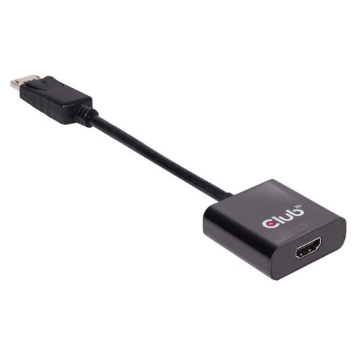 Club 3D DisplayPort to HDMI Adapter - 20.3cm - 4K Support