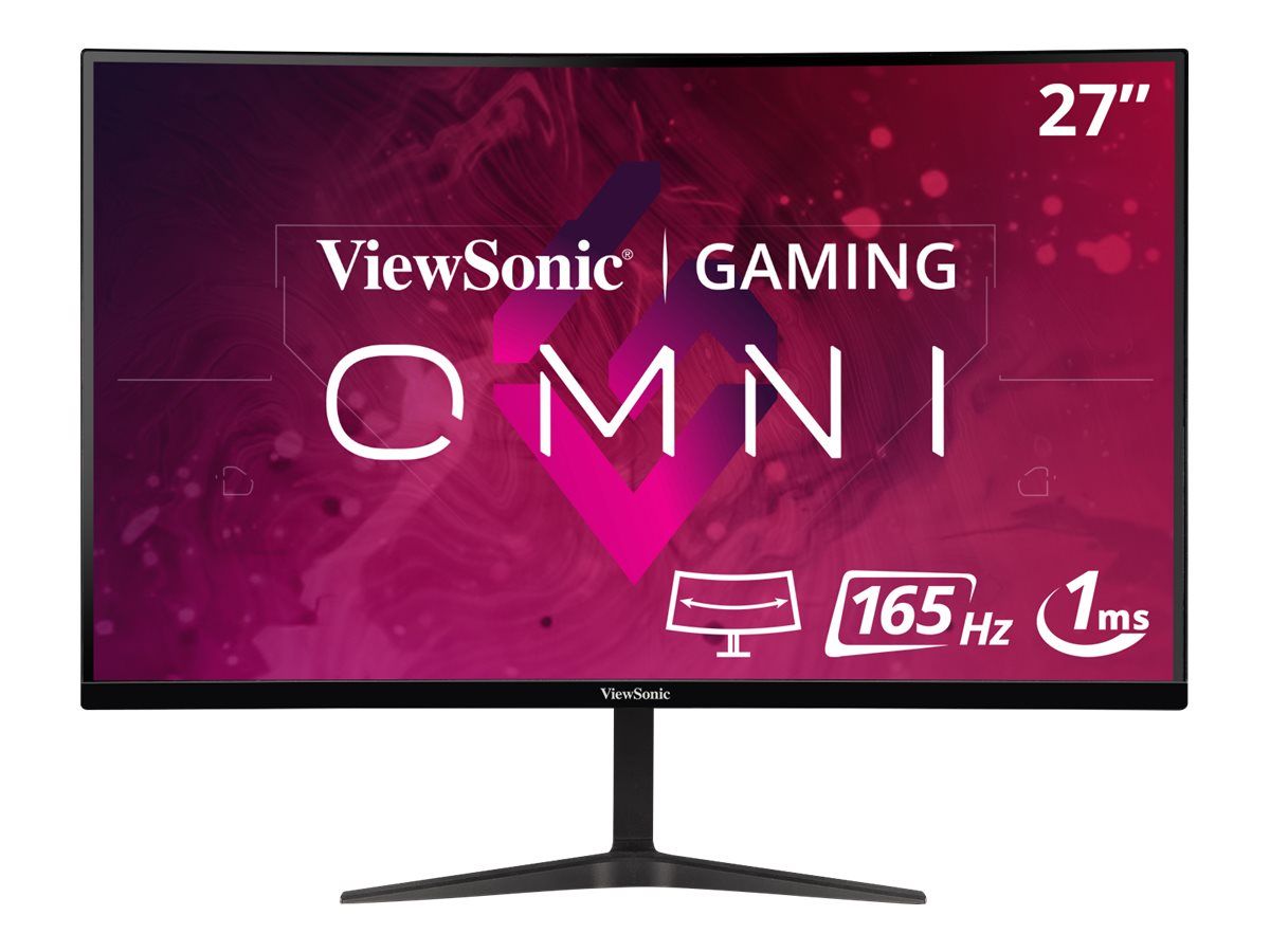 Monitor de juegos ViewSonic VX2718-PC-MHD curvo - 27" Full HD 1080p a 165 Hz