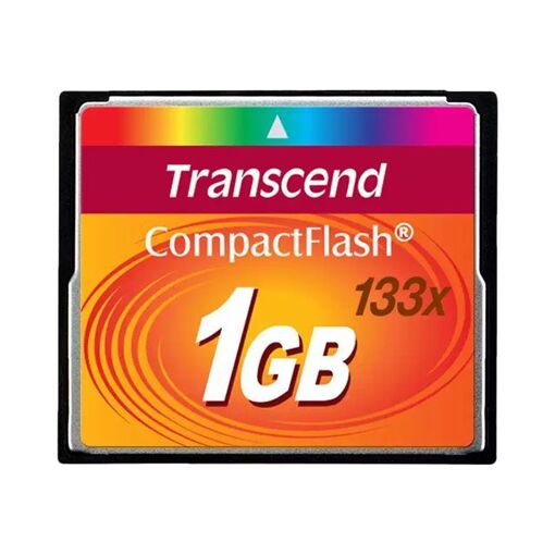 Tarjeta de memoria CompactFlash Transcend 1 GB 133x