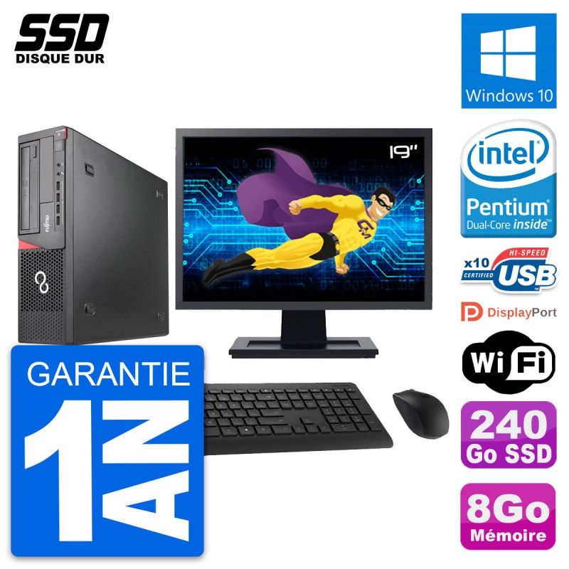 Fujitsu E920 DT 19-Inch Desktop Computer