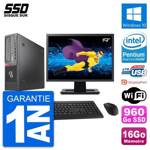 Ordenador de escritorio Fujitsu E920 DT de 19 pulgadas