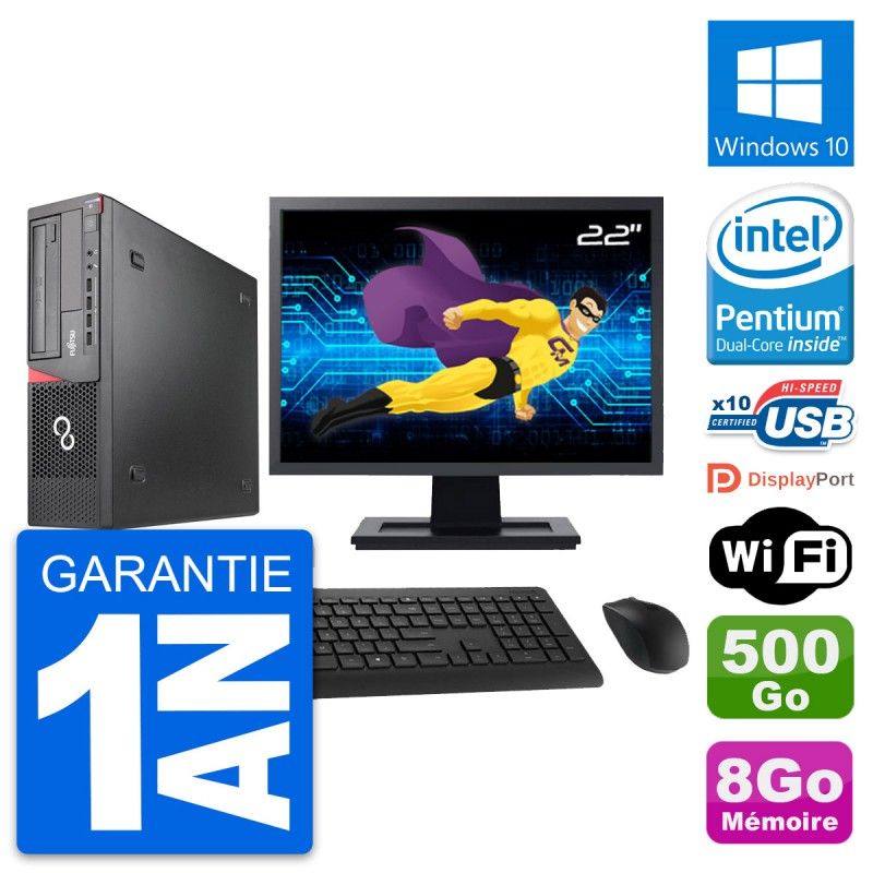 Fujitsu E920 DT 22-Inch Desktop PC