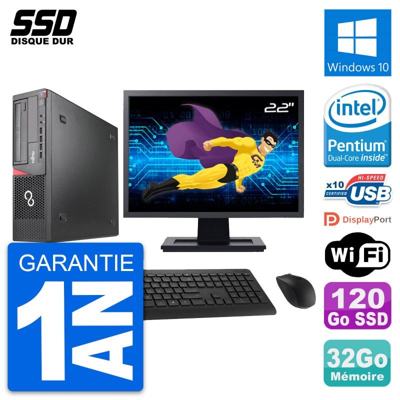 Fujitsu E920 DT 22-Inch Desktop Computer