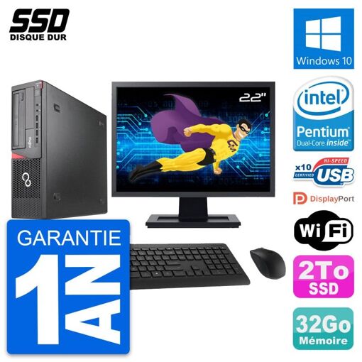 Fujitsu E920 DT 22-Inch All-in-One Computer