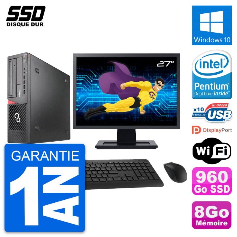 Fujitsu E920 DT 27-Inch All-in-One PC
