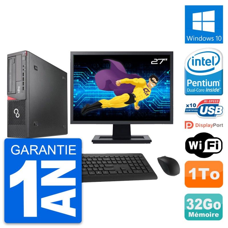 Fujitsu E920 DT 27-Inch Desktop Computer