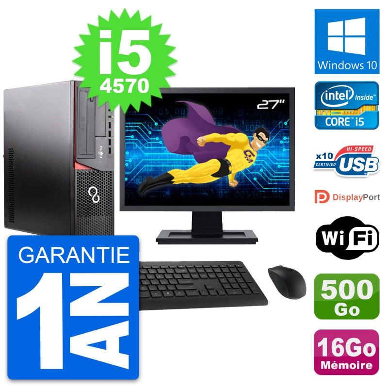 Fujitsu E920 DT 27-Inch Desktop PC