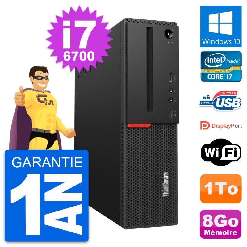 Ordinateur de bureau Lenovo ThinkCentre M700 SFF