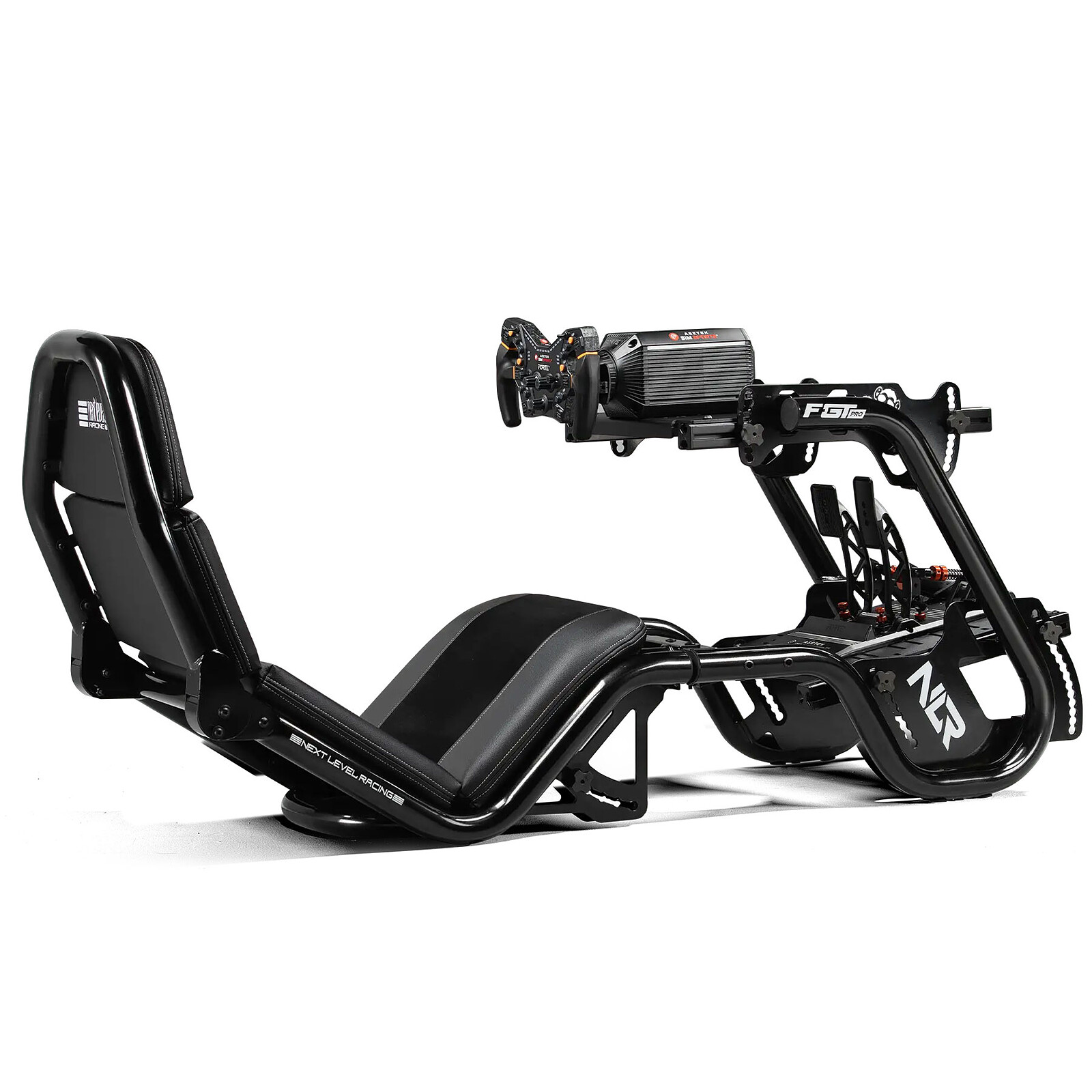 Volante simulador de carreras F-GT Pro Fórmula y GT (Edición Negra)