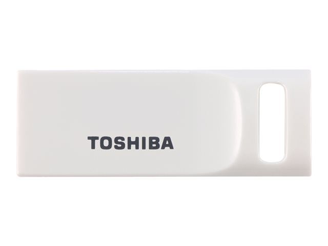 Toshiba TransMemory Mini - 8GB USB 2.0 Flash Drive - White