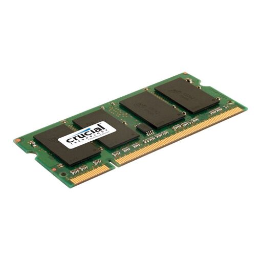Módulo DDR2 Crucial de 2 GB (800 MHz, PC2-6400, CL6, 1,8 V, sin búfer, no ECC)