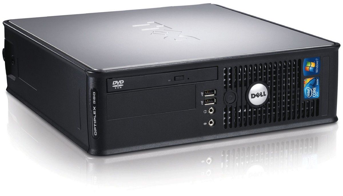 Dell Optiplex 380 SFF - Intel Celeron E3300 / 2.50 GHz - 4GB RAM - 160GB HDD - DVD - Gigabit Ethernet - Windows 7 Pro