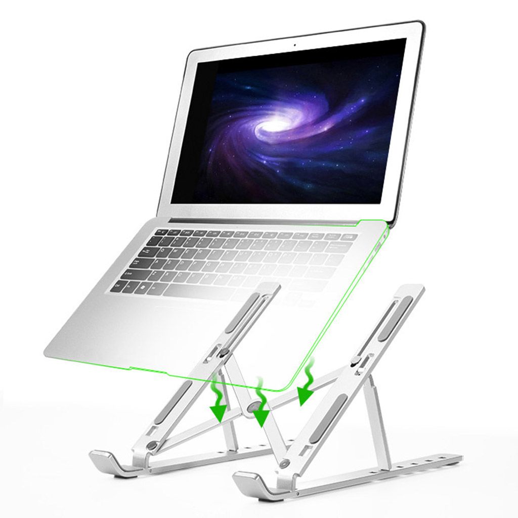 Perfk Laptop Stand, Adjustable and Ventilated Laptop Holder