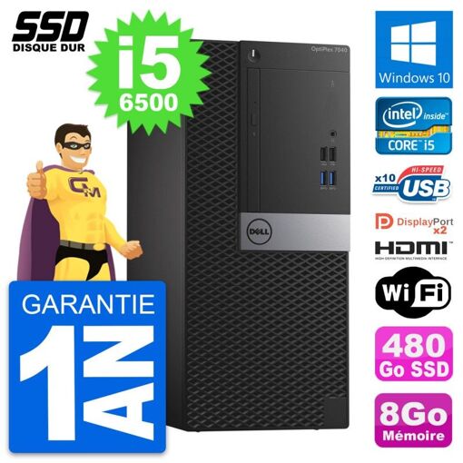 Computadora de escritorio Dell OptiPlex 7040