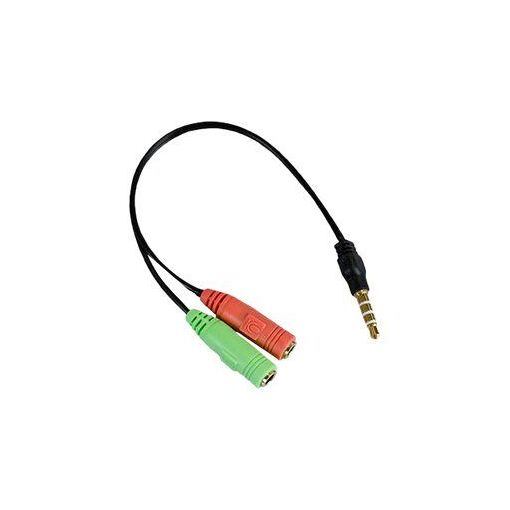 Câble audio APM mini jack 4 pôles mâle-femelle 3.5 mm