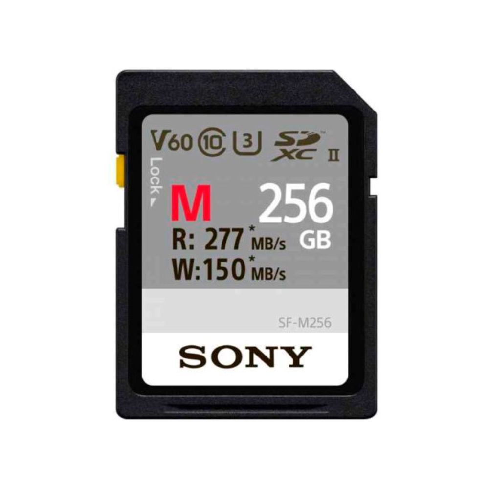 Sony UHS-II M Series CL10 U3 256GB SD Card