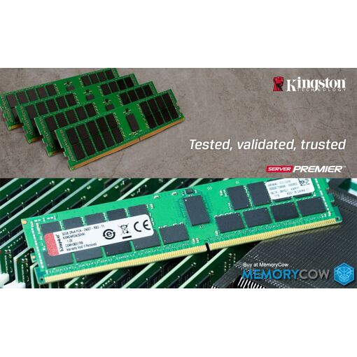 Módulo de memoria Kingston de 16 GB DDR4 (288 pines DIMM, 3200 MHz, CL22, 1.2 V, sin buffer, ECC) para HP Workstation Z2 G5