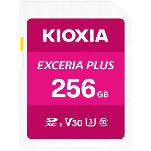 Kioxia Exceria Plus 256GB SDXC Class 10 UHS-I Memory Card