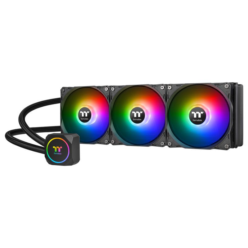 Thermaltake TH360 ARGB Sync Liquid CPU Cooler - 360mm Radiator - (Compat: LGA1156, AM2, AM2+, AM3, LGA1155, AM3+, FM1, FM2, LGA1150, LGA1151, AM4)