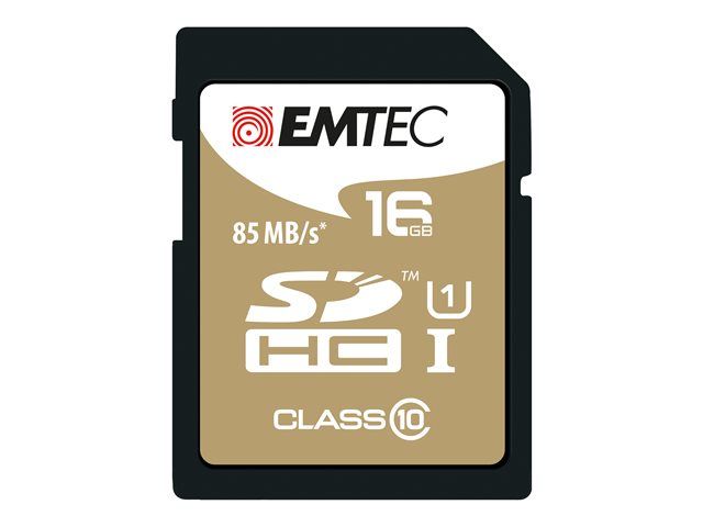 Dexxon EMTEC Gold+ 16GB SDHC Class 10 Memory Card