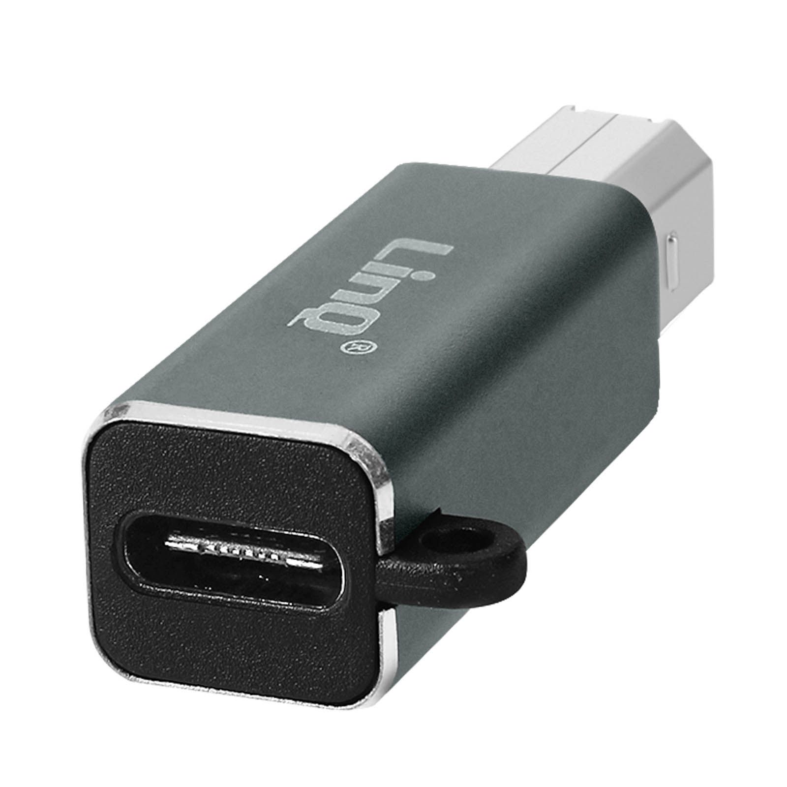 LinQ USB-C to USB-B Adapter - Fast Transfer, Plug and Play