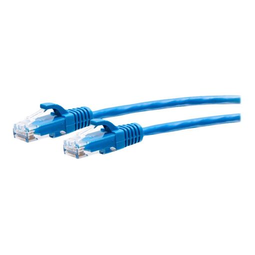 Cable de red C2G Cat6a sin enganche UTP de 20 pies - Azul