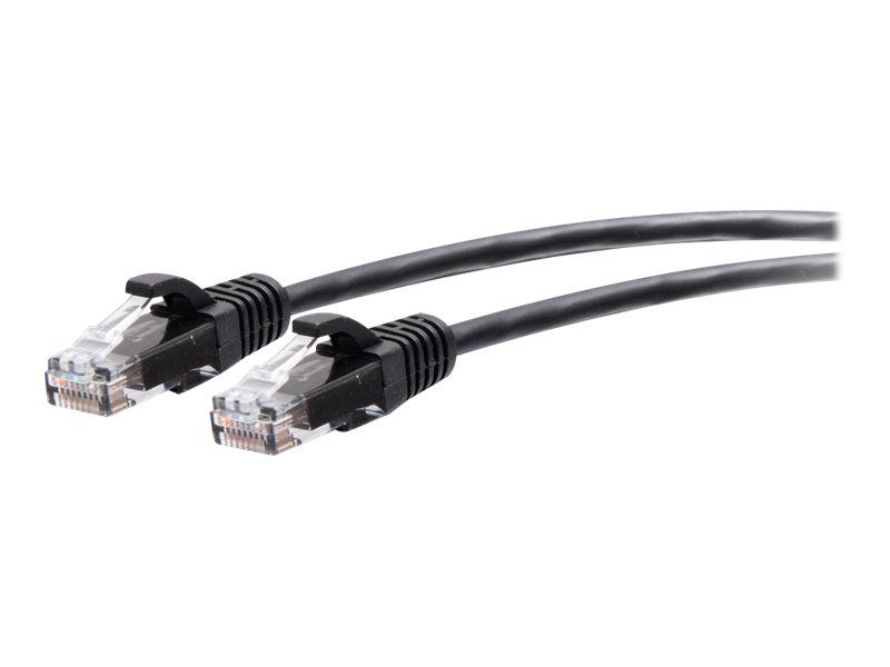 C2G 2ft Cat6a Snagless UTP Ethernet Cable - Black