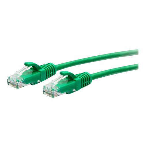 Cable de red C2G Cat6a sin gancho UTP de 7.6 m - Verde
