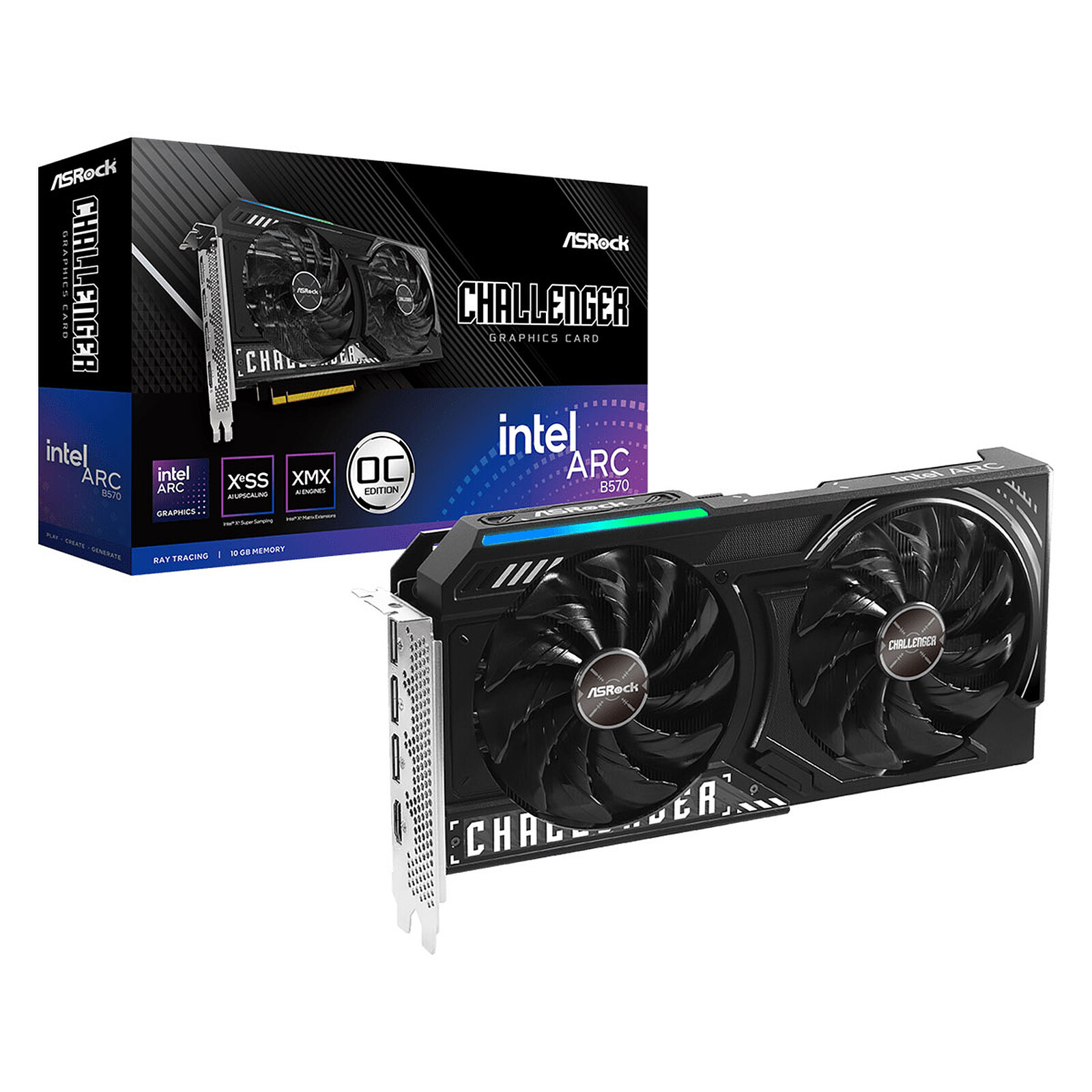 ASRock Intel Arc B570 Challenger 10GB 