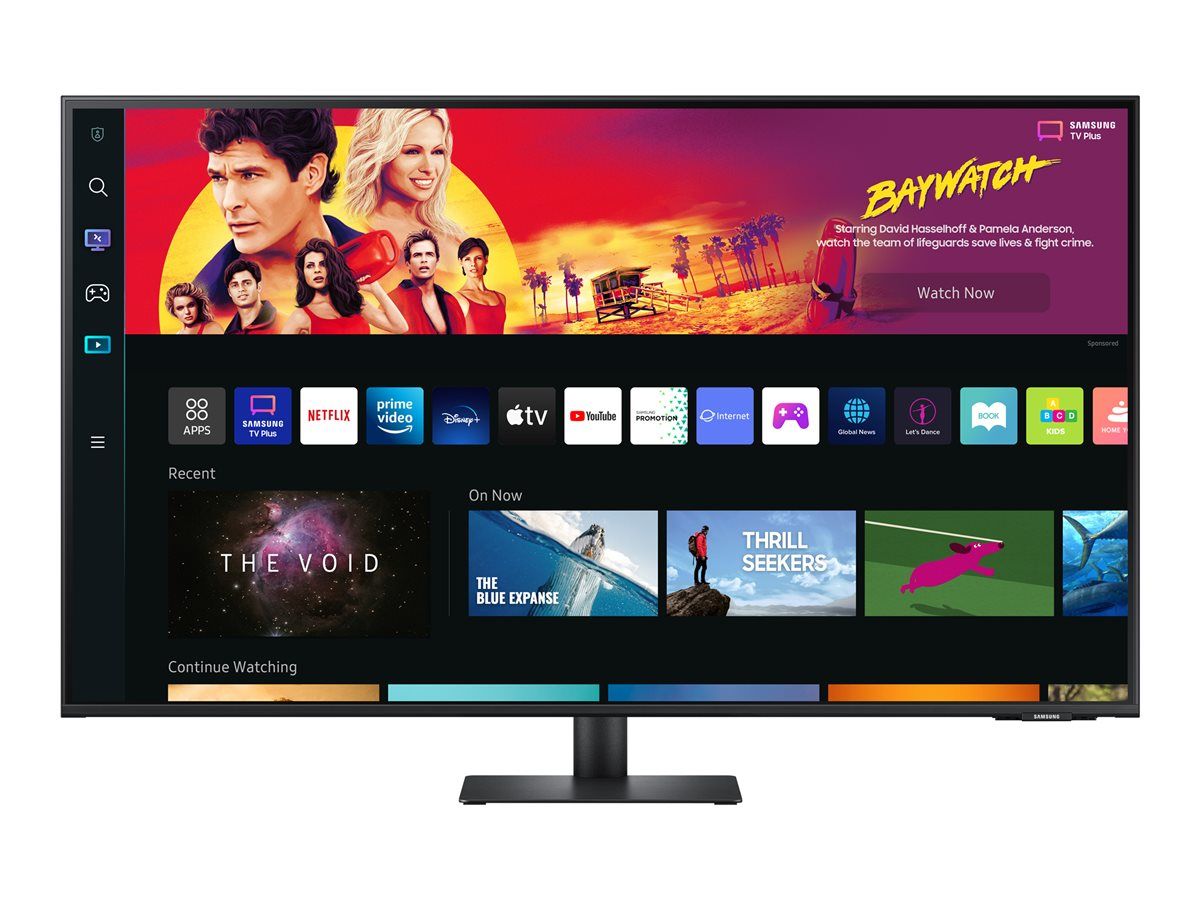 Samsung S43BM700UP - M70B Series - 43" LED Smart TV - 4K HDR - 4ms Response Time