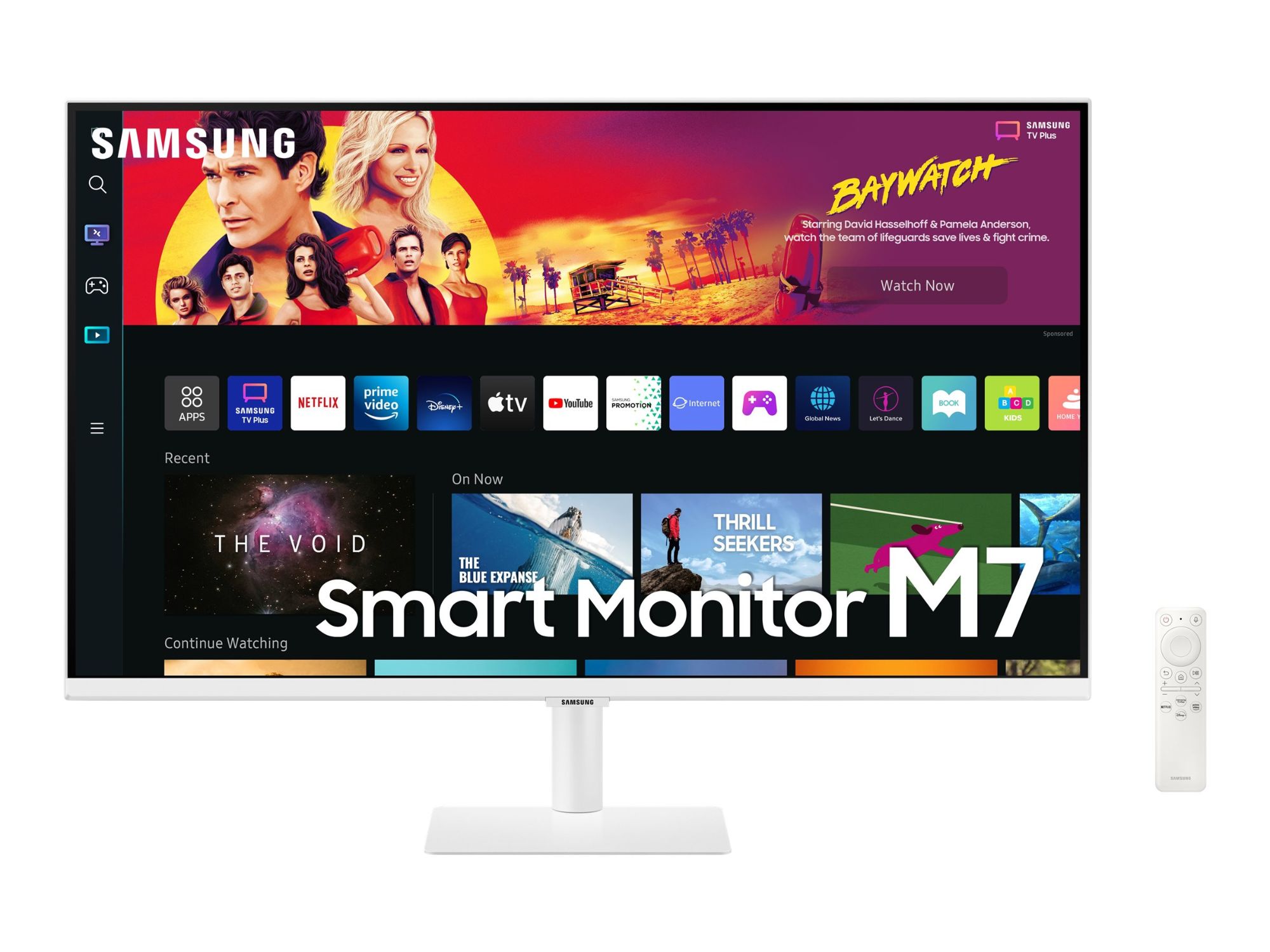 Samsung S32BM701UP - M70B Series 32" 4K LED Smart TV - White