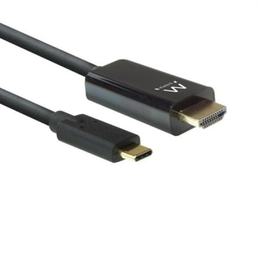 Ewent EW9824 2m USB Type-C to HDMI Cable Adapter (Black)