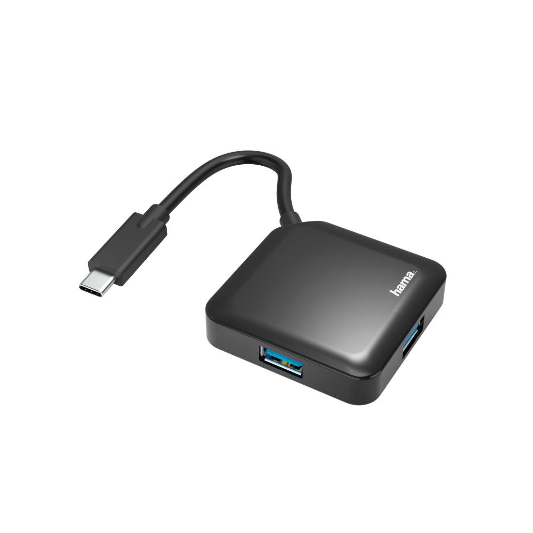 Hub USB-C Hama, 4 puertos, USB 3.2 Gen1, 5 Gbps