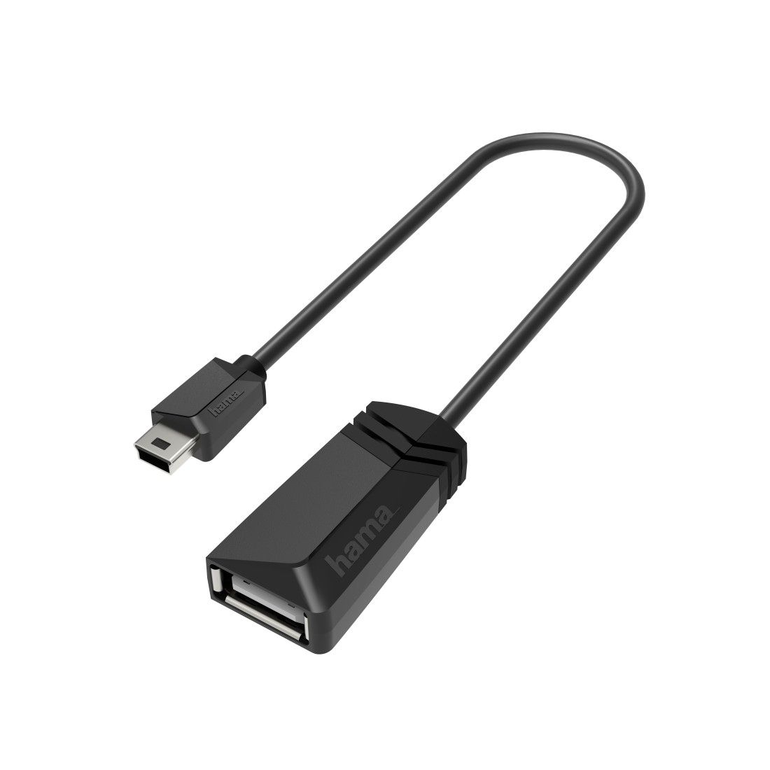 Hama USB-OTG Adapter - Mini USB to USB Port, 2.0, 480 Mbps